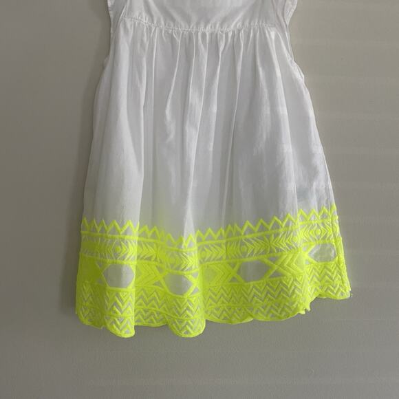 Cherokee Girls Sun Dresses Size 6/6X Lemons Floral Cotton - Picture 13 of 16